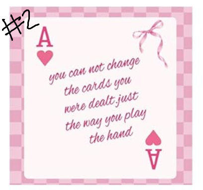 pink bows/lucky