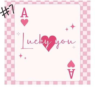 pink bows/lucky
