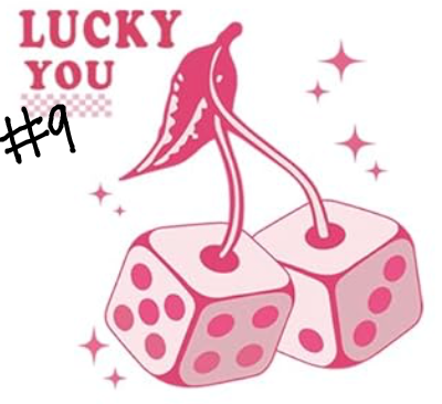 pink bows/lucky