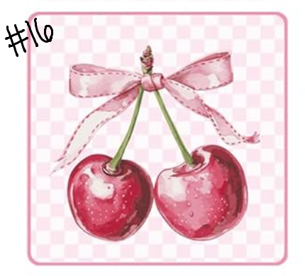 pink bows/lucky